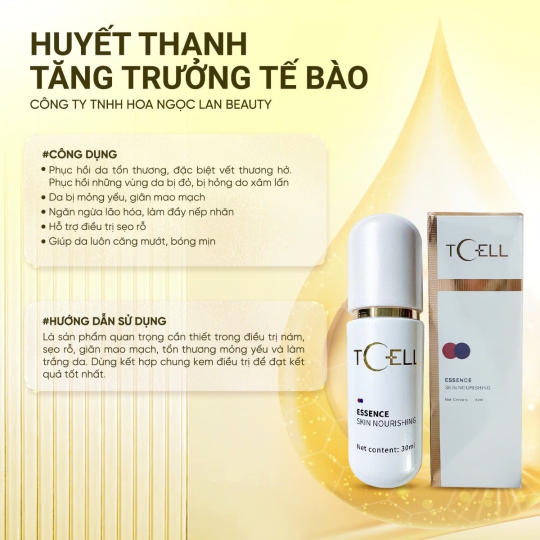 Huyết Thanh Tăng Trưởng Tế Bào - ESSENCE SKIN NOURISHING - Net Content 30ml