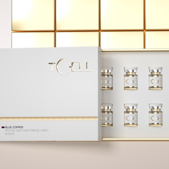 Tế Bào Gốc Nuôi Da Thần Tốc - MYOGLOBIN FREEZE-DRIED SLEEVE - Net content 110mg x 3 pcs