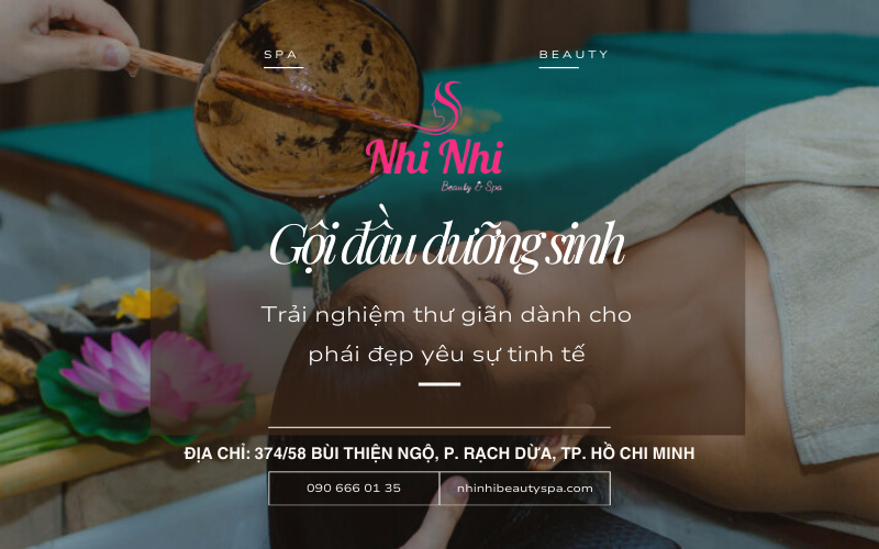 Gội đầu dưỡng sinh chuẩn trị liệu